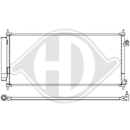 DIEDERICHS Condensor, airconditioning DIEDERICHS Climate