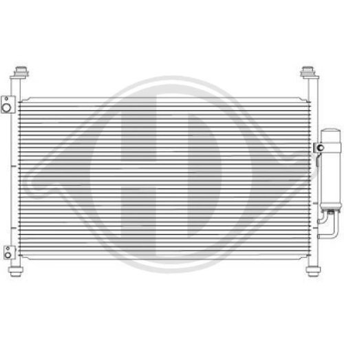 DIEDERICHS Condenser, air conditioning DIEDERICHS Climate