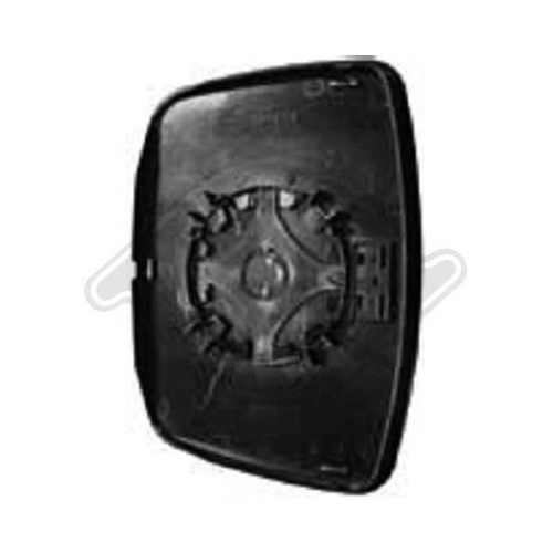 DIEDERICHS Vidro de espelho, espelho retrovisor exterior