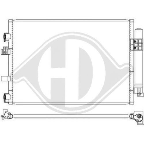 DIEDERICHS Конденсатор, кондиционер DIEDERICHS Climate