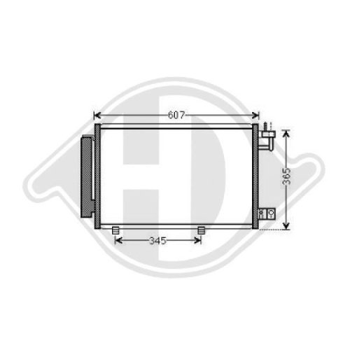 DIEDERICHS Condensor, airconditioning DIEDERICHS Climate