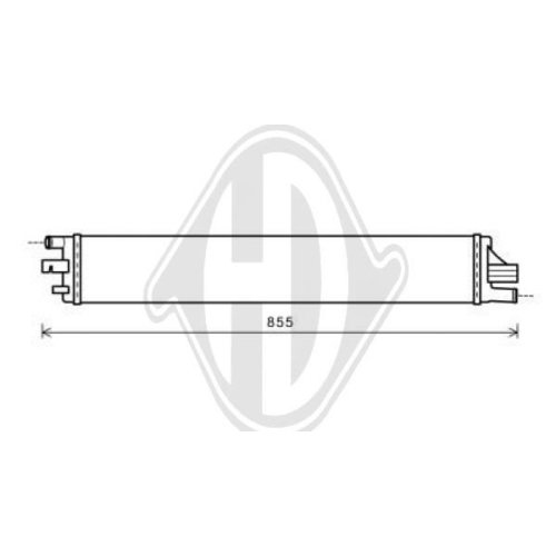 DIEDERICHS Radiator, engine cooling DIEDERICHS Climate