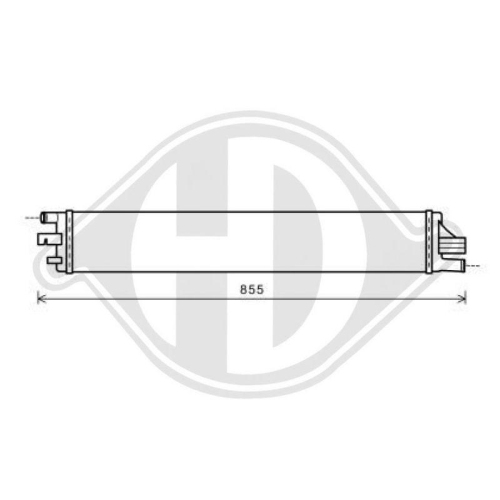 DIEDERICHS Radiateur, refroidissement du moteur DIEDERICHS Climate