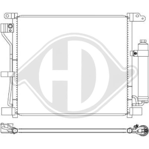 DIEDERICHS Condensor, airconditioning DIEDERICHS Climate