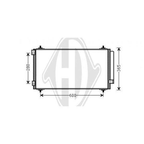 DIEDERICHS Condensor, airconditioning DIEDERICHS Climate