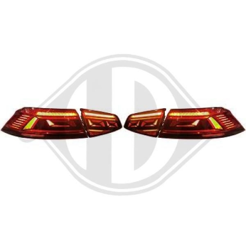 DIEDERICHS Zestaw lampy tylnej HD Tuning