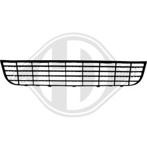DIEDERICHS Rejilla de ventilación, parachoques Priority Parts