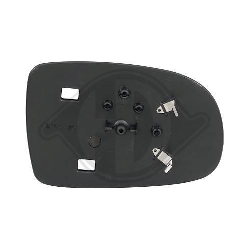 DIEDERICHS Vidro de espelho, espelho retrovisor exterior