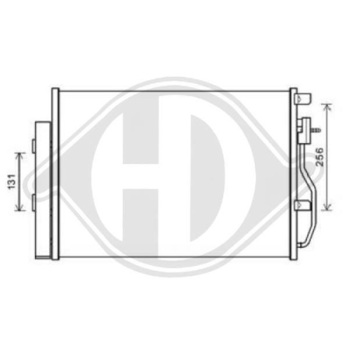 DIEDERICHS Condenser, air conditioning DIEDERICHS Climate