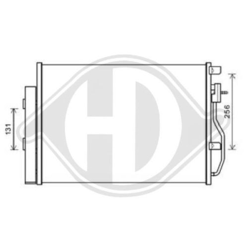 DIEDERICHS Condenser, air conditioning DIEDERICHS Climate