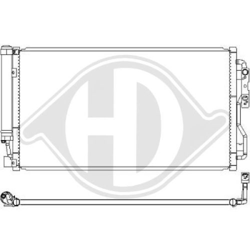 DIEDERICHS Condenser, air conditioning DIEDERICHS Climate