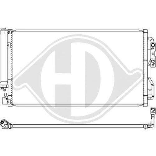 DIEDERICHS Condensor, airconditioning DIEDERICHS Climate