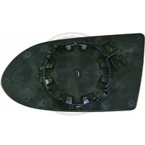 DIEDERICHS Vidro de espelho, espelho retrovisor exterior