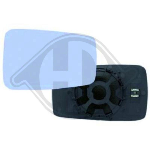 DIEDERICHS Vidro de espelho, espelho retrovisor exterior