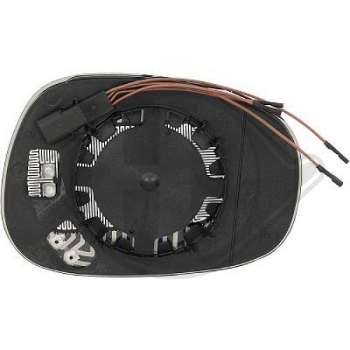 DIEDERICHS Cristal de espejo, retrovisor exterior