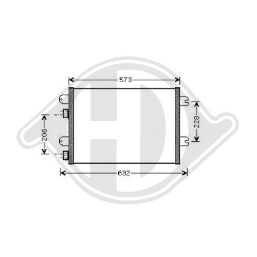 DIEDERICHS Condensor, airconditioning DIEDERICHS Climate