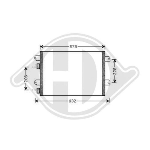 DIEDERICHS Condensor, airconditioning DIEDERICHS Climate