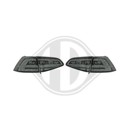 DIEDERICHS Jogo de farolins traseiros HD Tuning