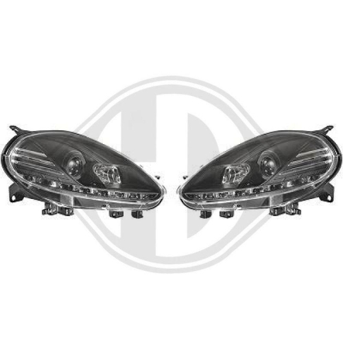 DIEDERICHS Jogo de faróis principais HD Tuning