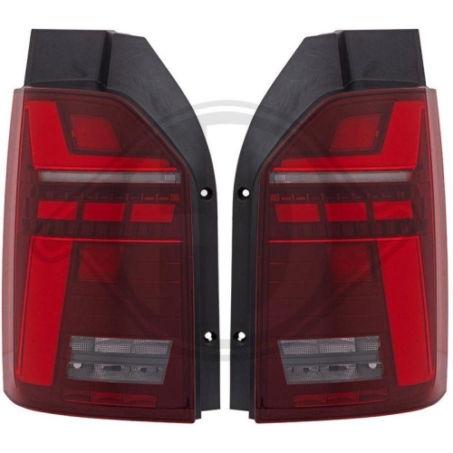 DIEDERICHS Jogo de farolins traseiros HD Tuning