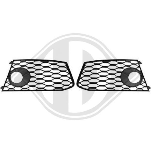 DIEDERICHS Ventilatiegrille, bumper HD Tuning