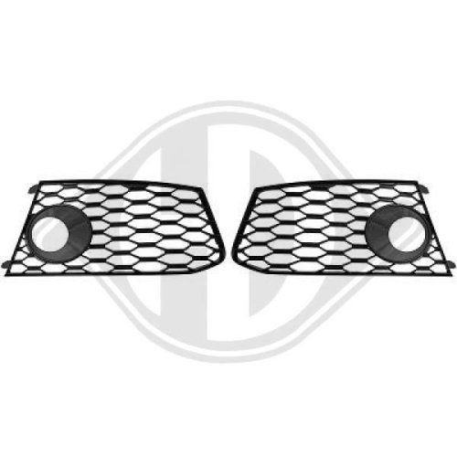 DIEDERICHS Ventilation Grilles, bumper HD Tuning