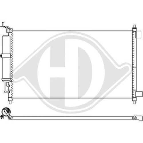 DIEDERICHS Condenser, air conditioning DIEDERICHS Climate