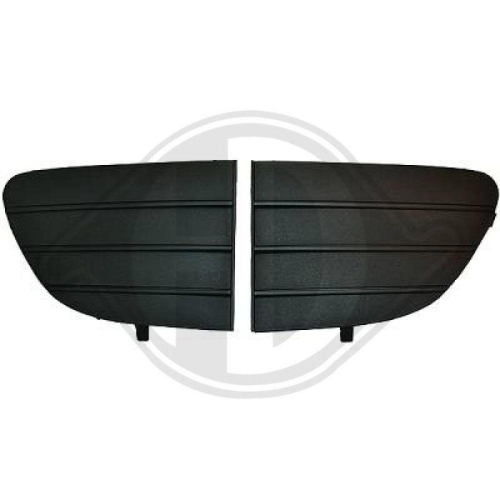 DIEDERICHS Lüftungsgitter, Stoßfänger HD Priority Parts