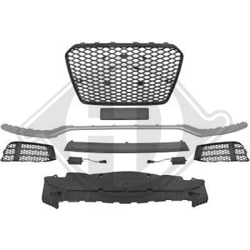 DIEDERICHS Baguette et bande protectrice, pare-chocs HD Tuning