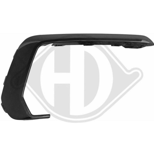 DIEDERICHS Baguette et bande protectrice, pare-chocs HD Tuning