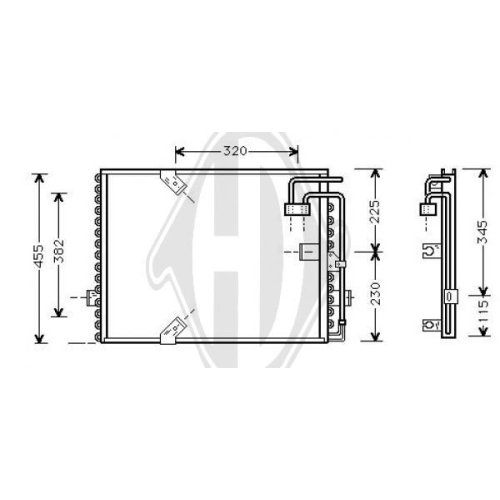 DIEDERICHS Condenser, air conditioning DIEDERICHS Climate