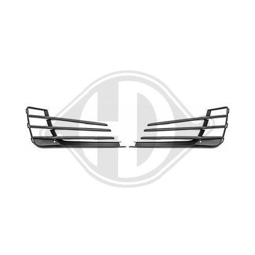 DIEDERICHS Grelha de ventilador, pára-choques HD Tuning