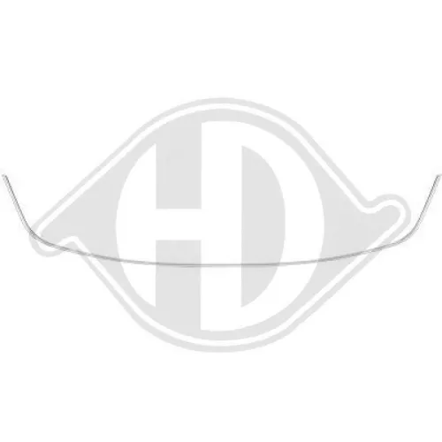 DIEDERICHS Modanatura decorativa/ protettiva, Paraurti