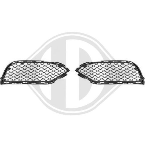 DIEDERICHS Ventilatiegrille, bumper HD Tuning