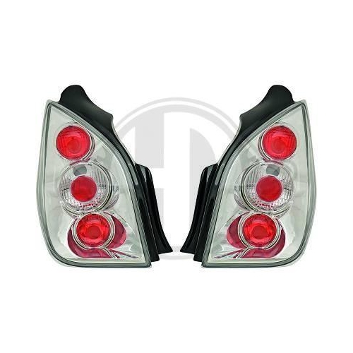 DIEDERICHS Jogo de farolins traseiros HD Tuning