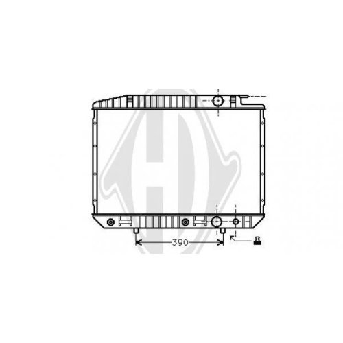 DIEDERICHS Radiateur, refroidissement du moteur DIEDERICHS Climate