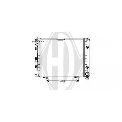 DIEDERICHS Radiator, engine cooling DIEDERICHS Climate