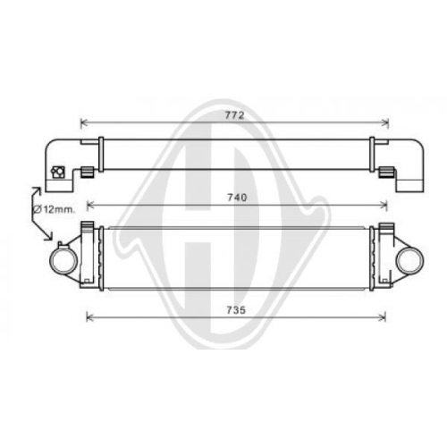 DIEDERICHS Charge Air Cooler