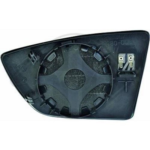 DIEDERICHS Cristal de espejo, retrovisor exterior