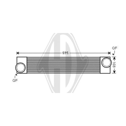 DIEDERICHS Charge Air Cooler DIEDERICHS Climate