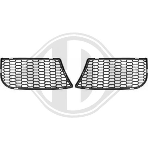 DIEDERICHS Ventilatiegrille, bumper HD Tuning