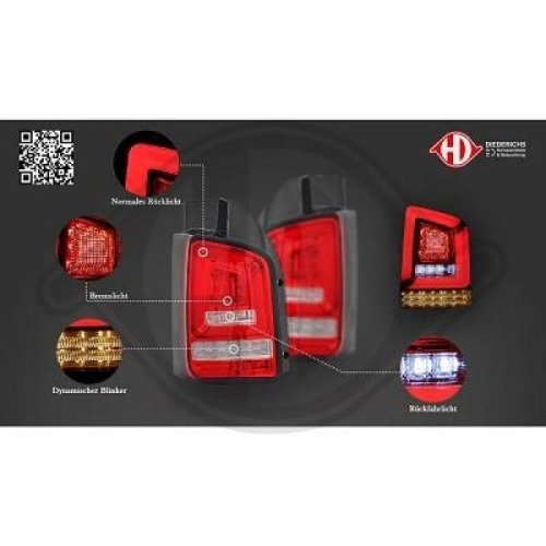 DIEDERICHS Tail Light Assembly Set HD Tuning