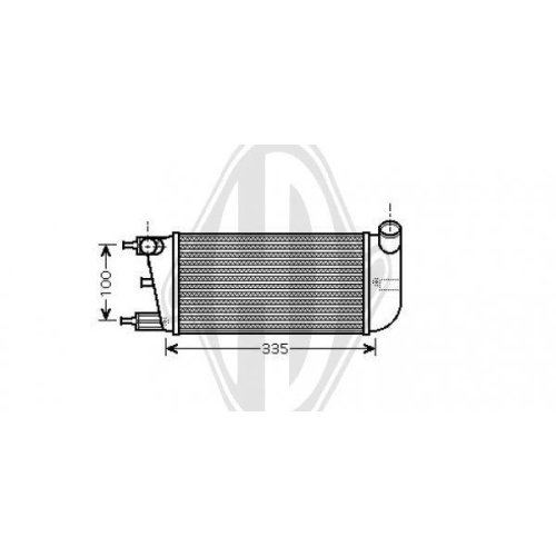 DIEDERICHS Intercooler, échangeur DIEDERICHS Climate