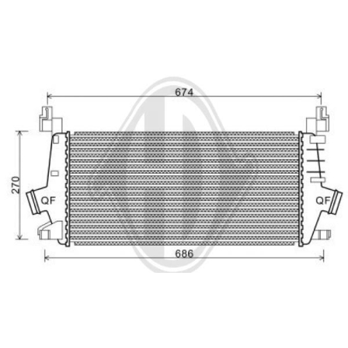 DIEDERICHS Charge Air Cooler DIEDERICHS Climate