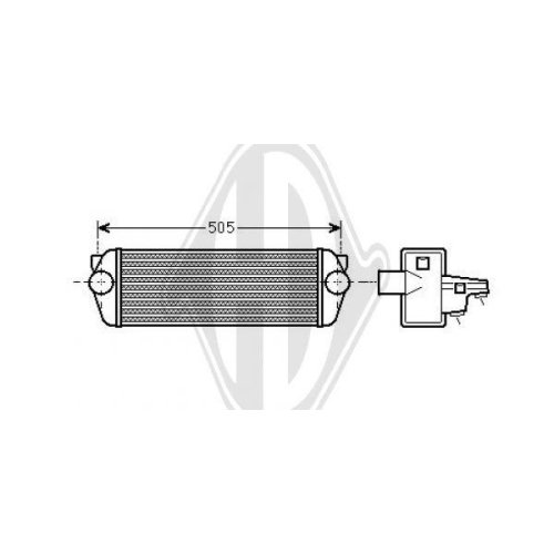 DIEDERICHS Intercooler, échangeur DIEDERICHS Climate