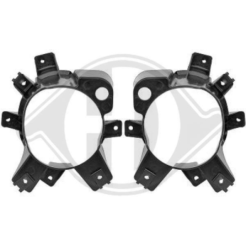 DIEDERICHS Suporte, farol de nevoeiro HD Tuning