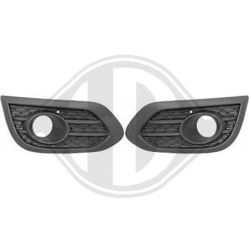 DIEDERICHS Ventilatiegrille, bumper