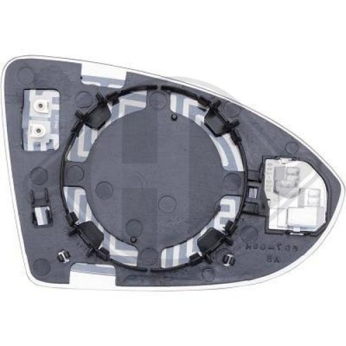 DIEDERICHS Cristal de espejo, retrovisor exterior