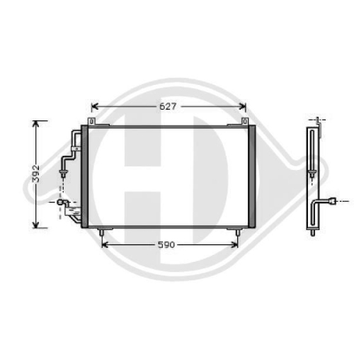 DIEDERICHS Condensor, airconditioning