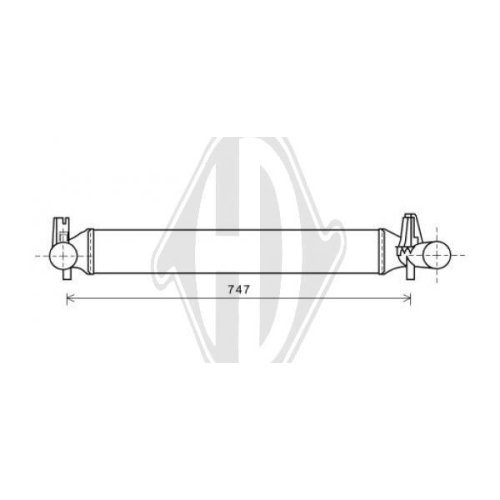 DIEDERICHS Intercooler, échangeur DIEDERICHS Climate